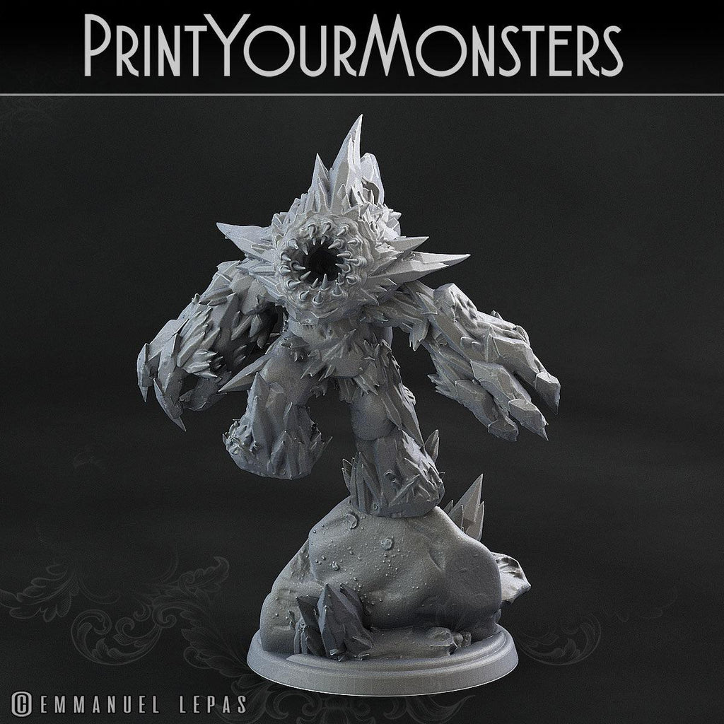 3D Printed Print Your Monsters Iceheart Lamproid The Wrath of Gloomrime Monsters Part II Set 28mm - 32mm D&D Wargaming