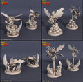 3D Printed Print Your Monsters Infernal Bee Set The Infernal Hive 28mm - 32mm D&D Wargaming
