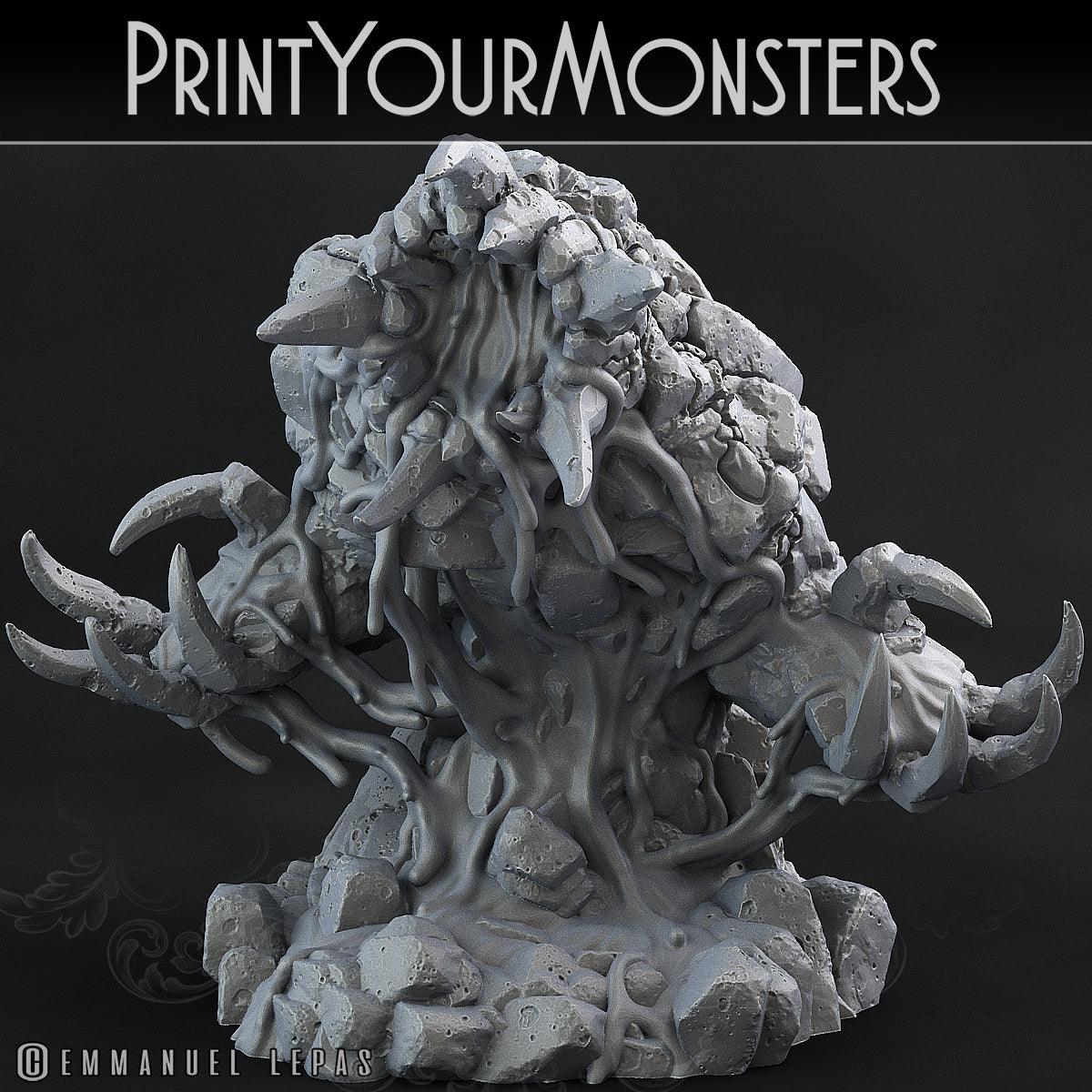 3D Printed Print Your Monsters Infernal Magma Elementals 28mm - 32mm D&D Wargaming