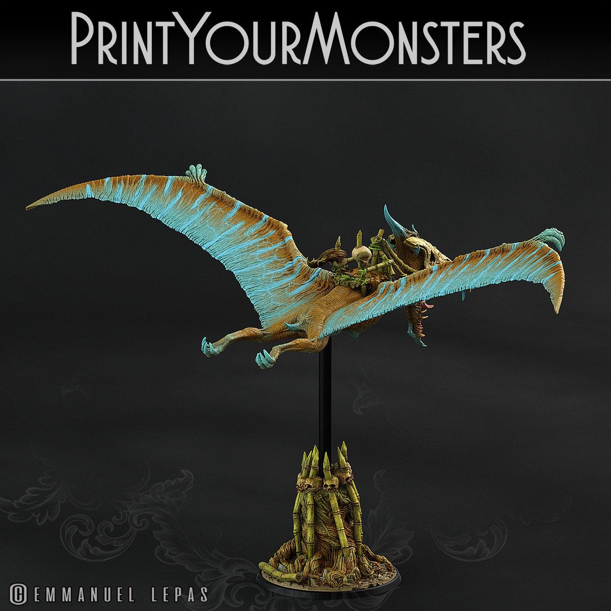 3D Printed Print Your Monsters Jungle Goblins Pack 28mm - 32mm D&D Wargaming