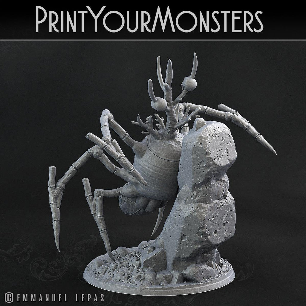 3D Printed Print Your Monsters Leaftongue Tarantulas Carniflora Jungle Predators 28mm - 32mm D&D Wargaming
