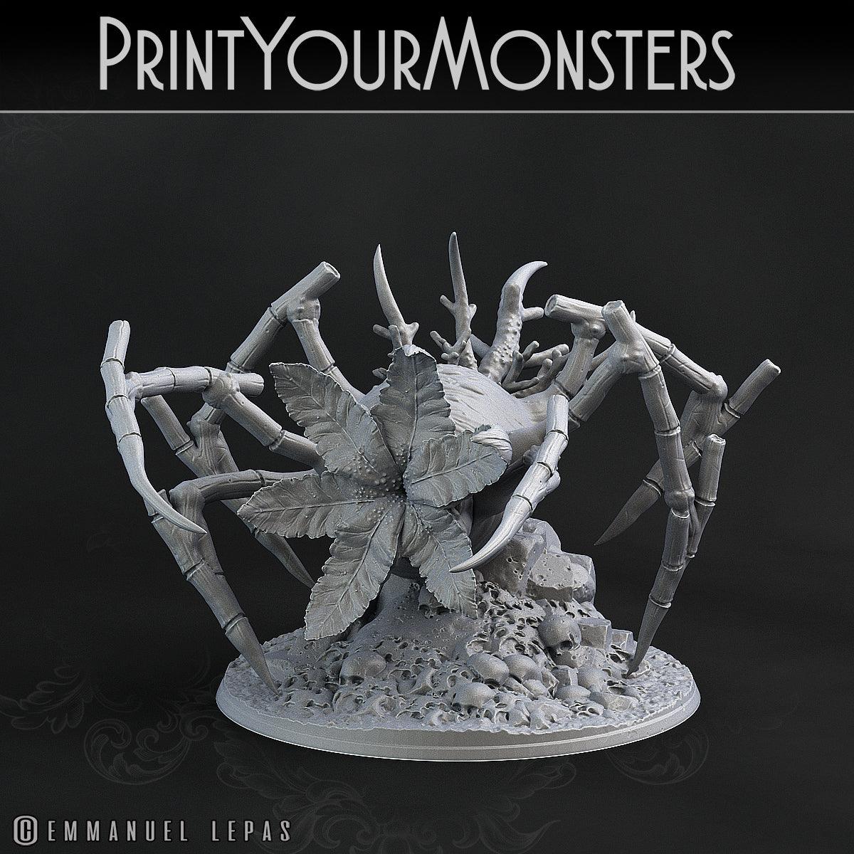 3D Printed Print Your Monsters Leaftongue Tarantulas Carniflora Jungle Predators 28mm - 32mm D&D Wargaming