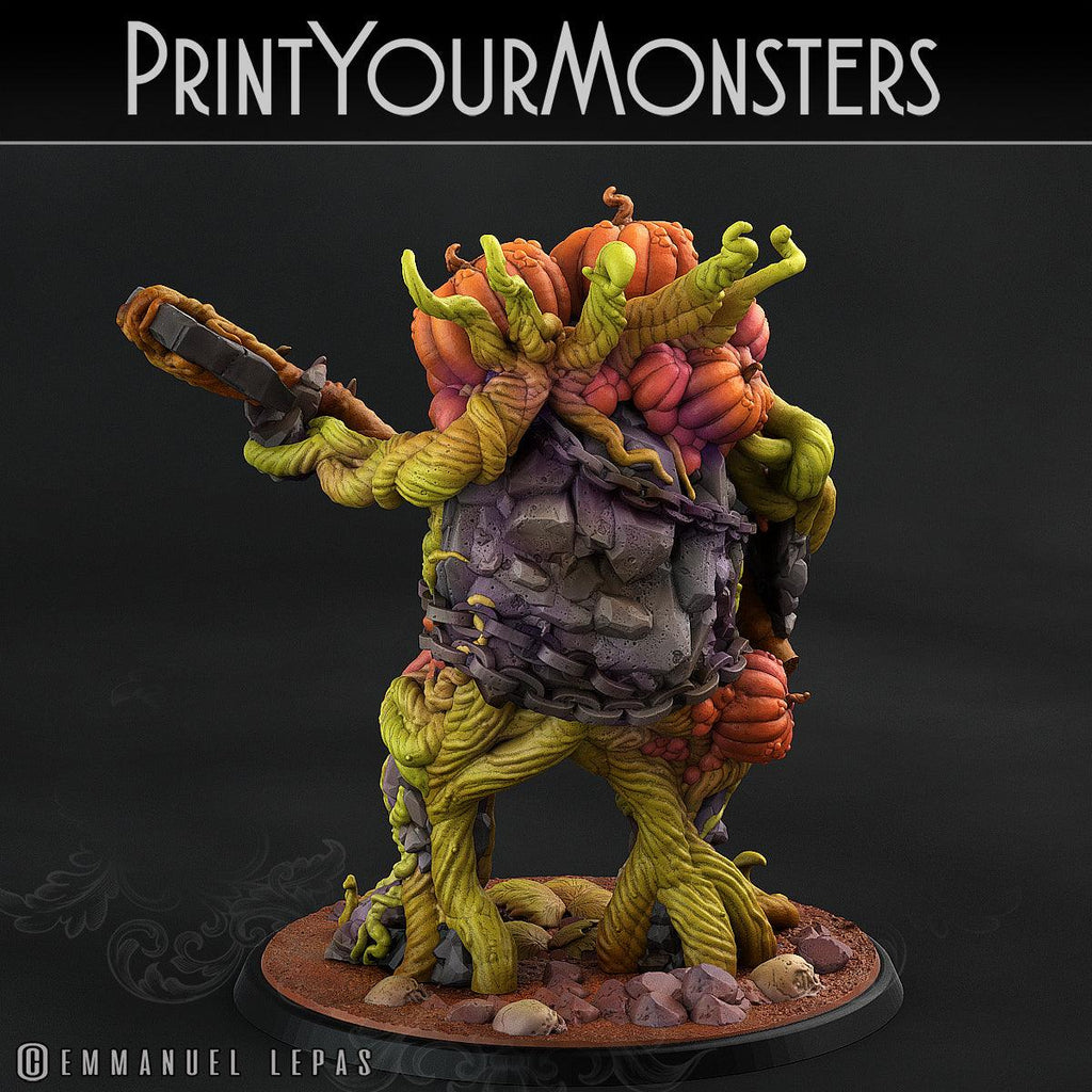 3D Printed Print Your Monsters Pumpkins Attack Pack II Set 28mm - 32mm D&D Wargaming