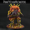 3D Printed Print Your Monsters Smiling Killer Pumpkin Attack Pack II 28mm - 32mm D&D Wargaming