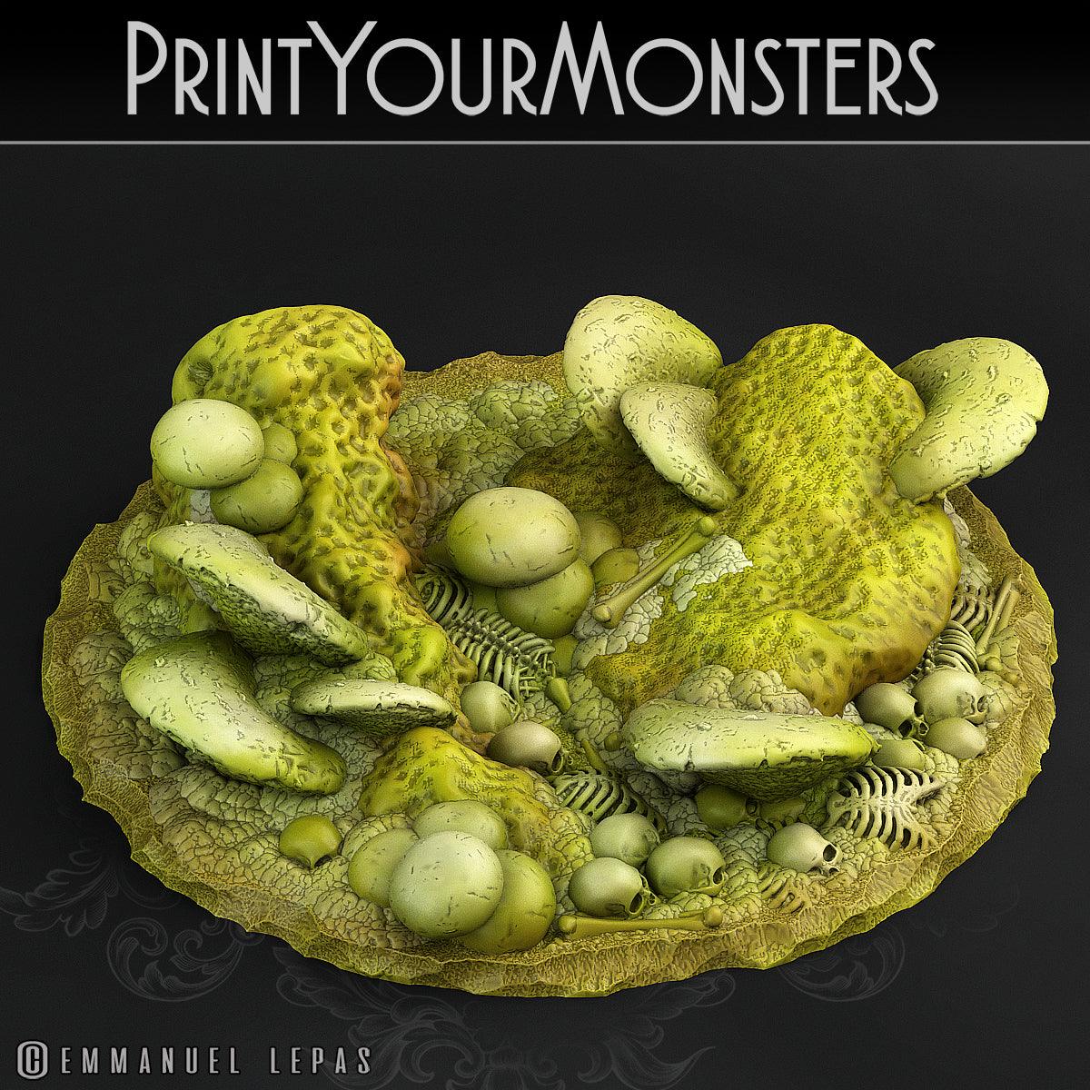 3D Printed Print Your Monsters Total Spiders Set 28mm - 32mm D&D Wargaming