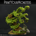 3D Printed Print Your Monsters Verdant Hydra Carniflora Jungle Predators 28mm - 32mm D&D Wargaming