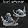 3D Printed Print Your Monsters Wasp Larva The Infernal Hive 28mm - 32mm D&D Wargaming