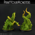 3D Printed Print Your Monsters Whipfang Vines Carniflora Jungle Predators 28mm - 32mm D&D Wargaming