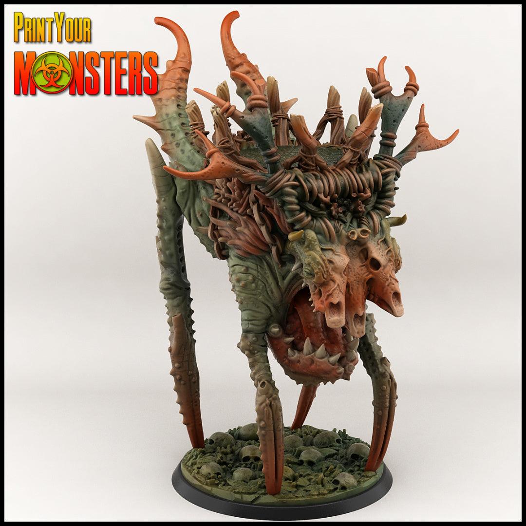 3D Printed Print your Monster Giant Mounted Forest Creature 28 32mm D&D
