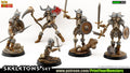 3D Printed Print your Monster Skeletons Set 28 32mm D&D