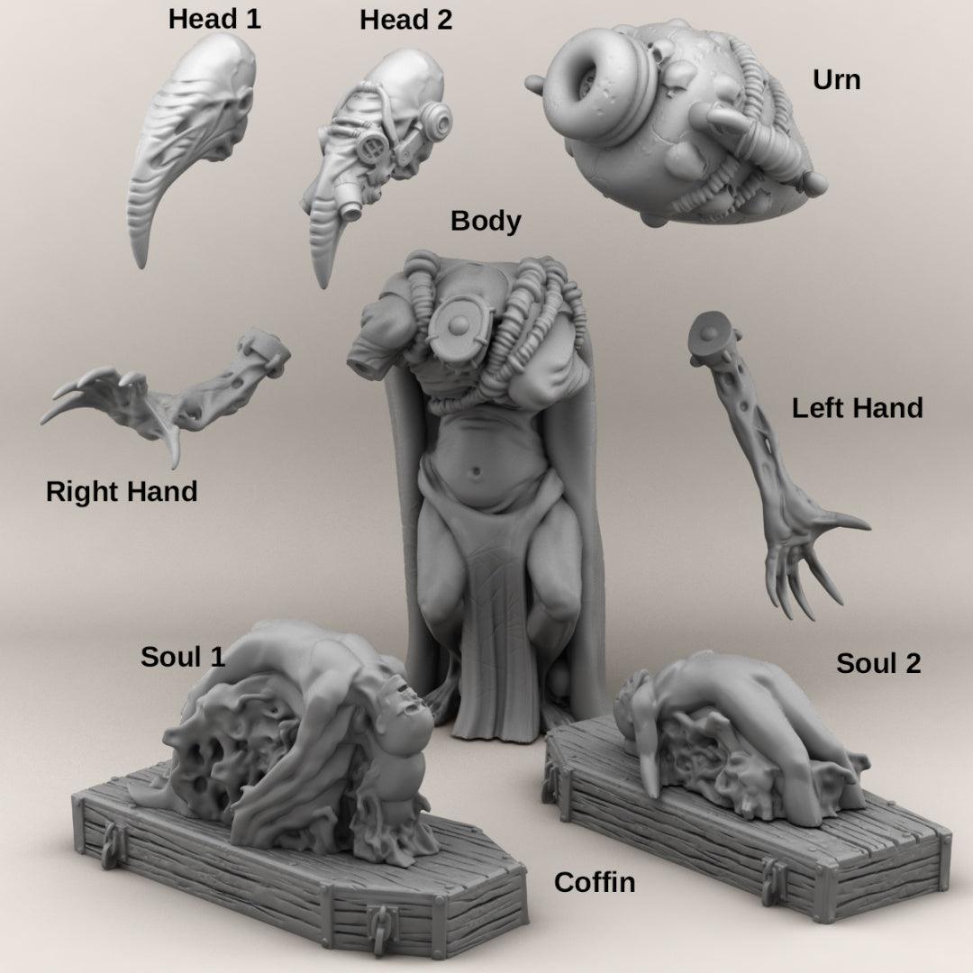 3D Printed Print your Monster Soul Collector 28 32mm D&D