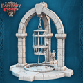 3D Printed STL Miniatures Fantasy Props 2 Dungeon Torture Jail 28 - 32mm War Gaming D&D