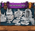 3D Printed STL Miniatures Fantasy Props 2 Dungeons Set 28 - 32mm War Gaming D&D