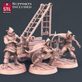3D Printed STL Miniatures Thieves Set 28 - 32mm War Gaming D&D