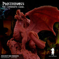 3D Printed Sordane Publishing Ancient Red Dragon Pantheons - The Chromatic Cabal 28mm 32mm D&D