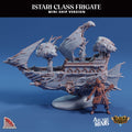 3D Printed Sordane Publishing Arcane Minis Mini Ship - Istari Frigate