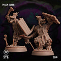 3D Printed Sordane Publishing Maka Elite Moonsoon 28 32mm D&D