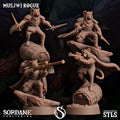 3D Printed Sordane Publishing Musjwi Rogue Burrows Below 28 32mm D&D