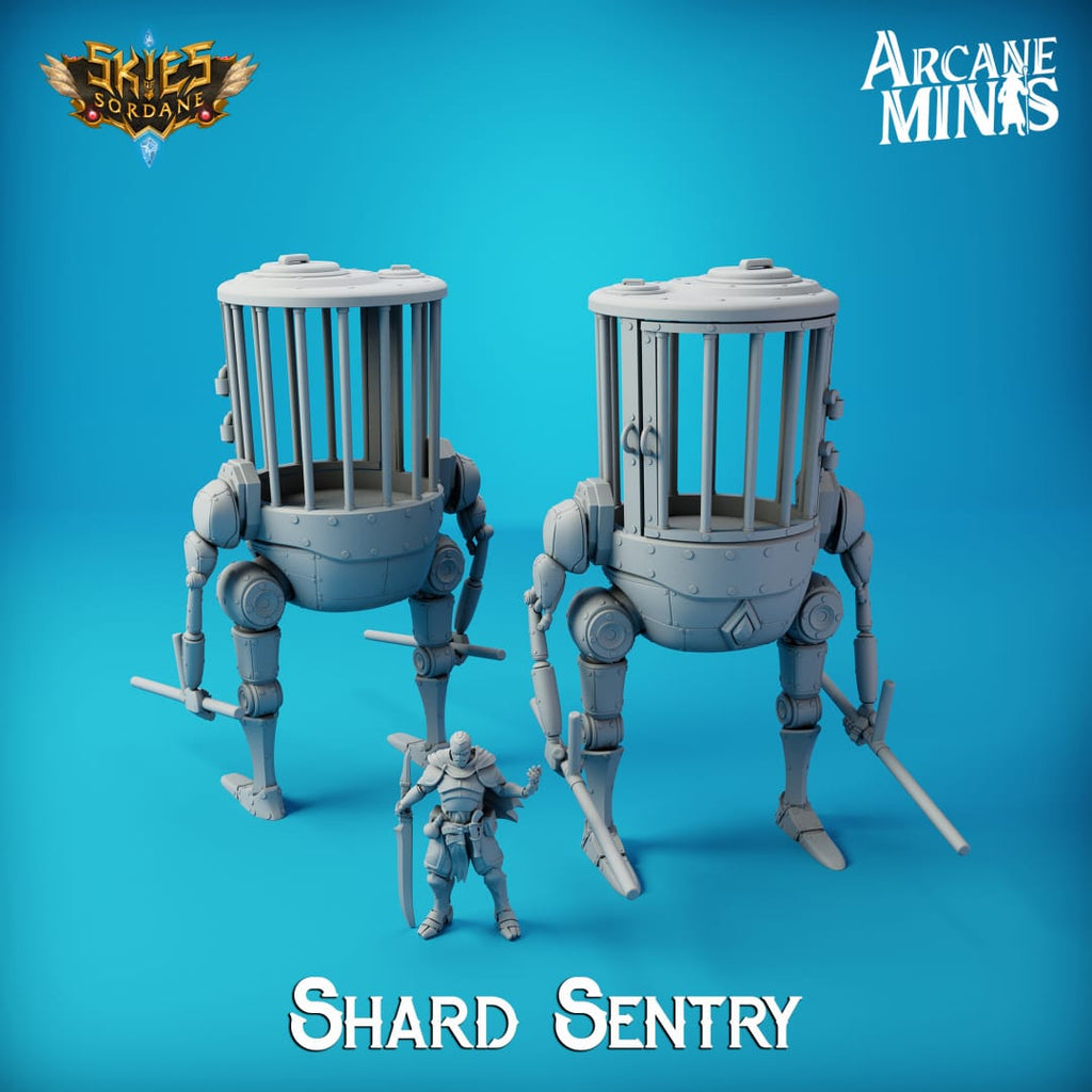 3D Printed Sordane Publishing Shard Sentry 28 32mm D&D