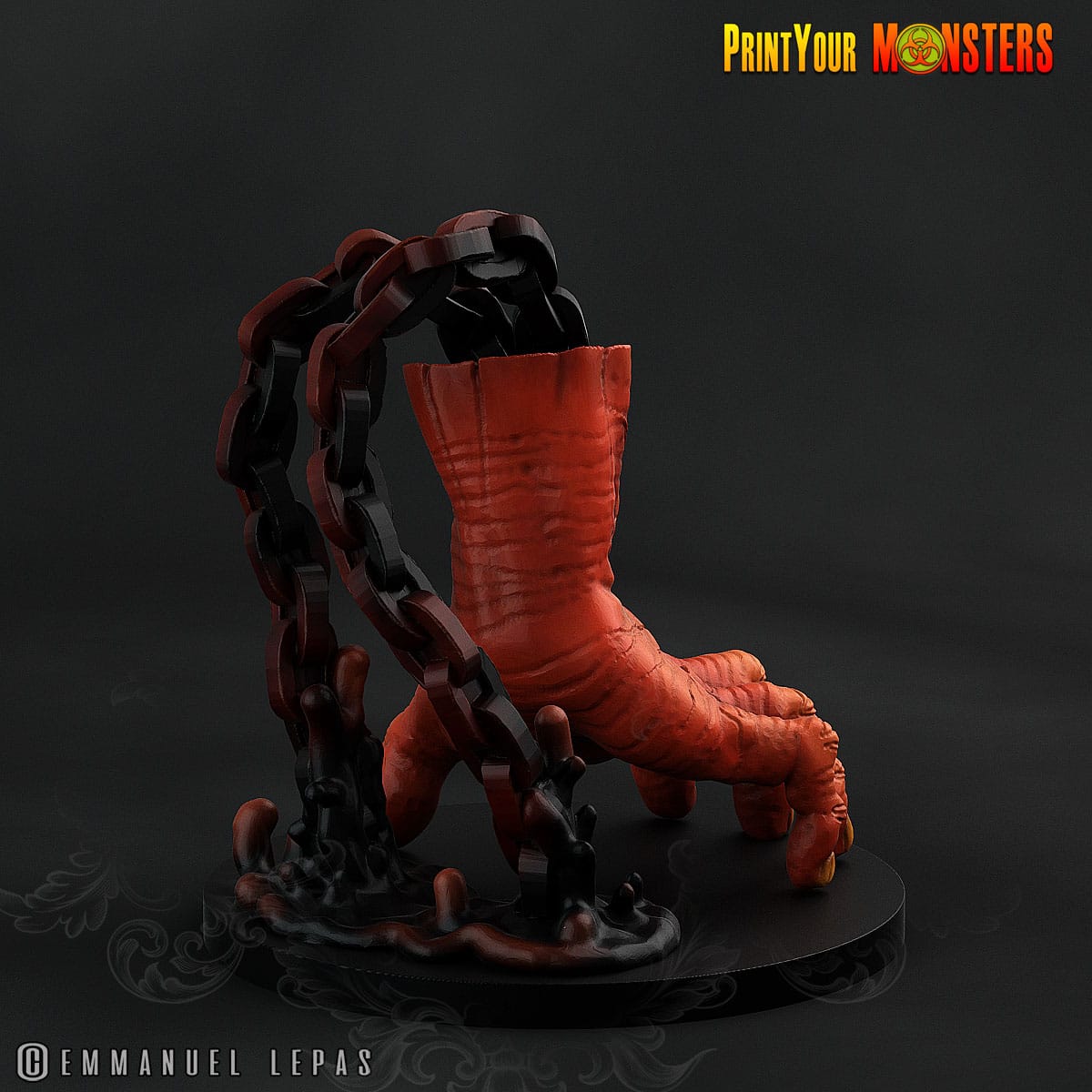 3D PrintedPrint your Monster The Abyssal Hand Horrors - Oculomains Chained Guardians 28mm 32mm D&D