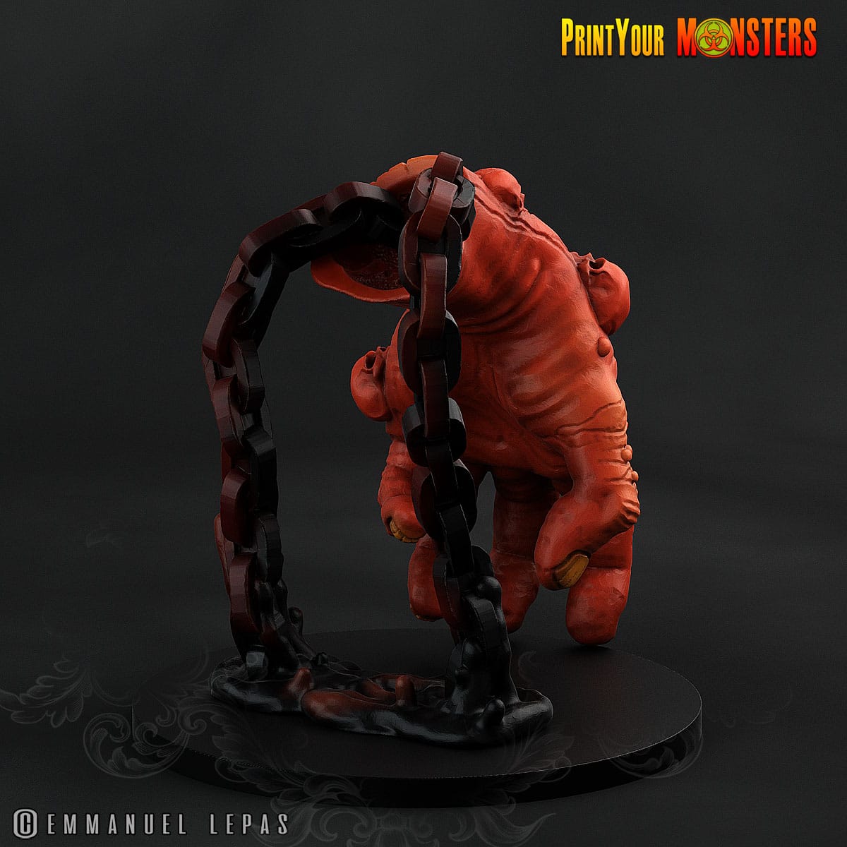 3D PrintedPrint your Monster The Abyssal Hand Horrors - Oculomains Chained Guardians 28mm 32mm D&D