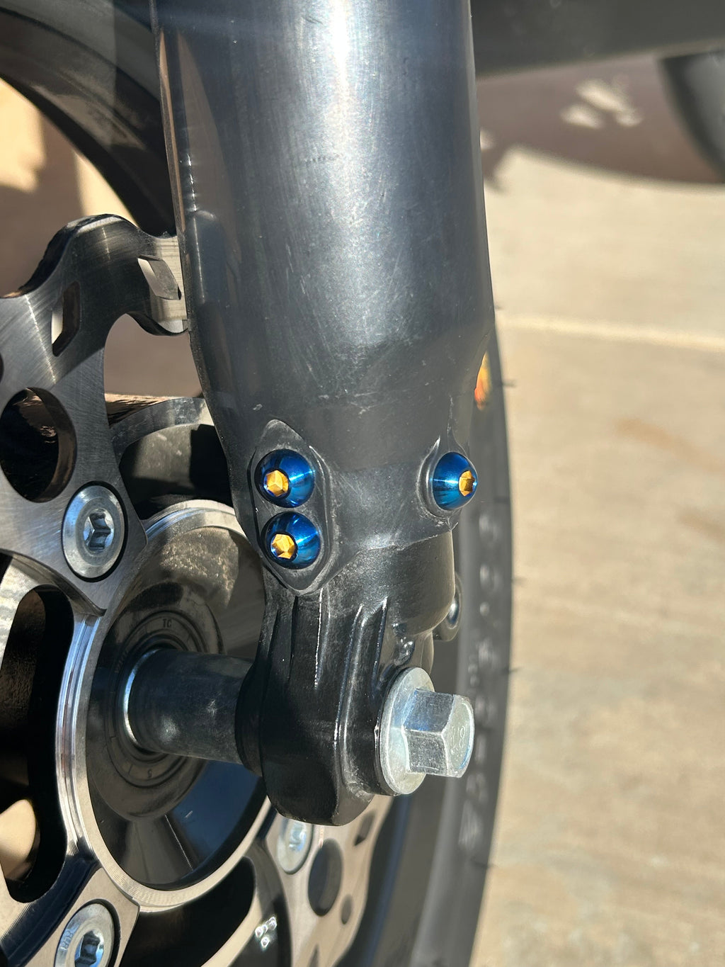 “Front end” Titanium bolt kit