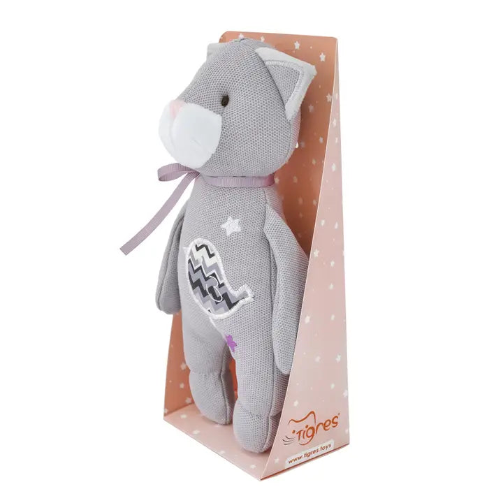 “Star” Soft Baby Plush Toy — Cat (Мягкая игрушка для малышей «Звёздочка» — Котик)