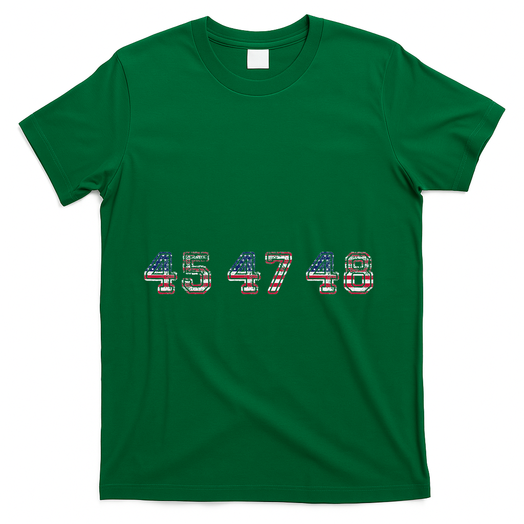45 47 48 Trump 2024 2028 Flag Take American Back Vance 2028 T-Shirt