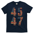 45 47 Trump Vintage Flag 2024 Election T-Shirt
