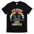 4Th Grade Level Complete Gaming Gamer Graduation T-Shirt