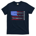 4th Of July Jet American Flag Patriotic Usa T-Shirt