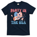 4th Of July Retro Funny Party In The USA Music Gift T-Shirt