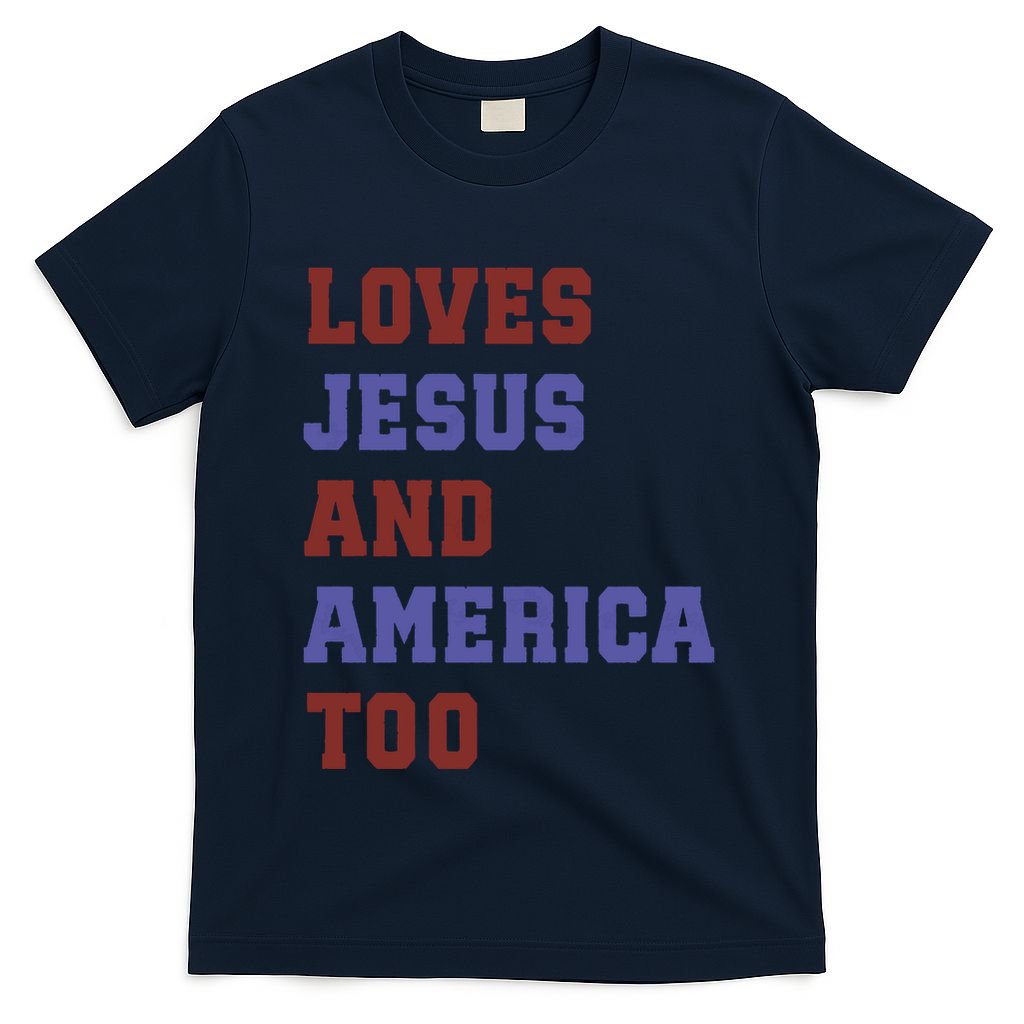 4th Of July God Bless America Vintage 4th Of July T-Shirt