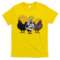 4th Of July Chicken Fourth Of July Patriotic Mom T-Shirt