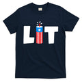 4th Of July Kids Boys Men Freedom USA Patriotic Vintage T-Shirt
