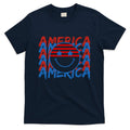 4th Of July Festive Holiday Smiley Face T-Shirt