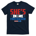 4th of July She's My Firecracker Matching Shirt T-Shirt