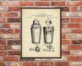 Liquid Mixer Patent Print - Digital Download - 7 Different Backgrounds Included