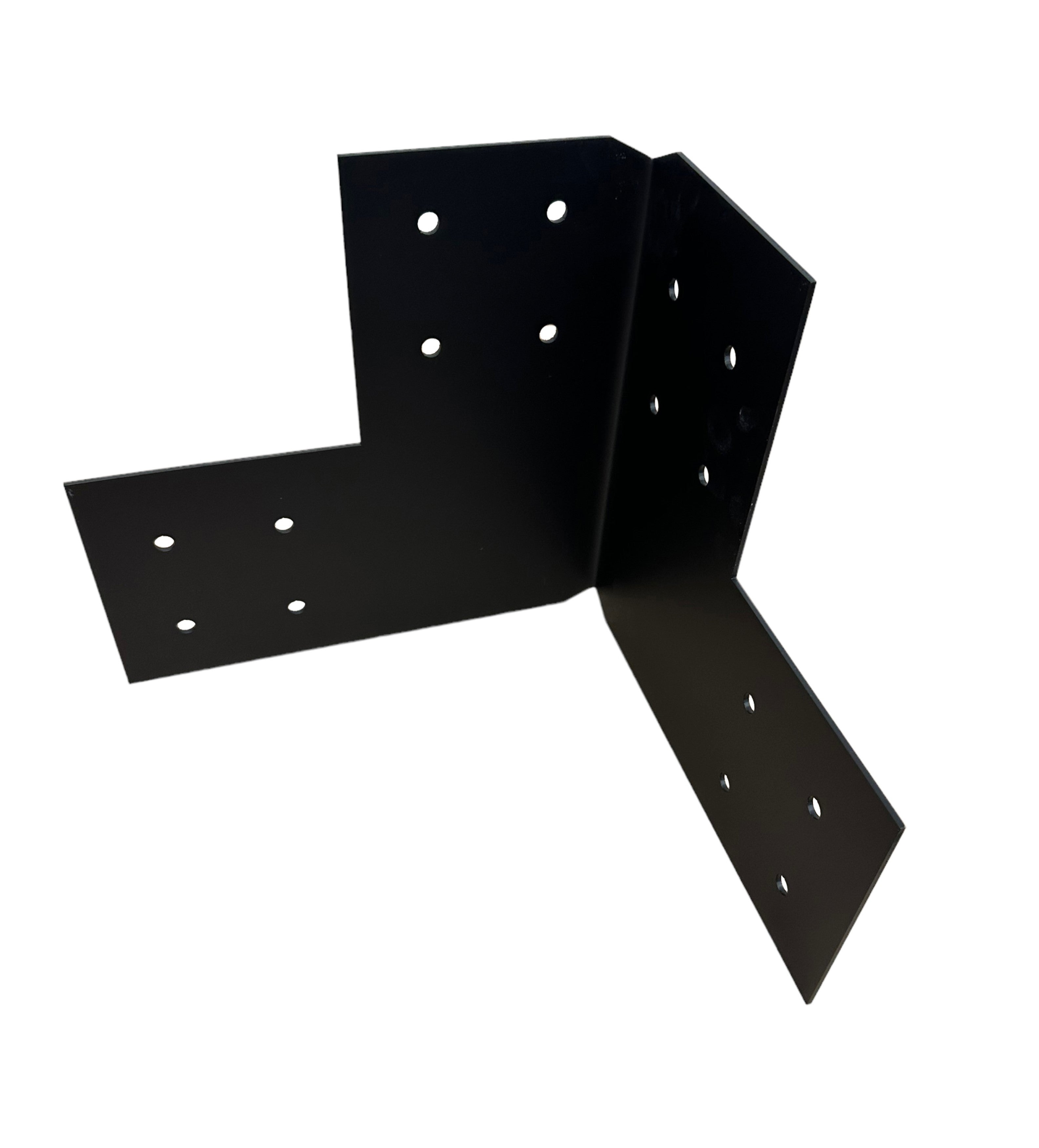 Structural Design Corner Bracket for 6x6 Post, 6x6 Corner Support Bracket, 6x6 Steel Bracket, 6 inch Post Bracket, 6x6 Corner Bracket