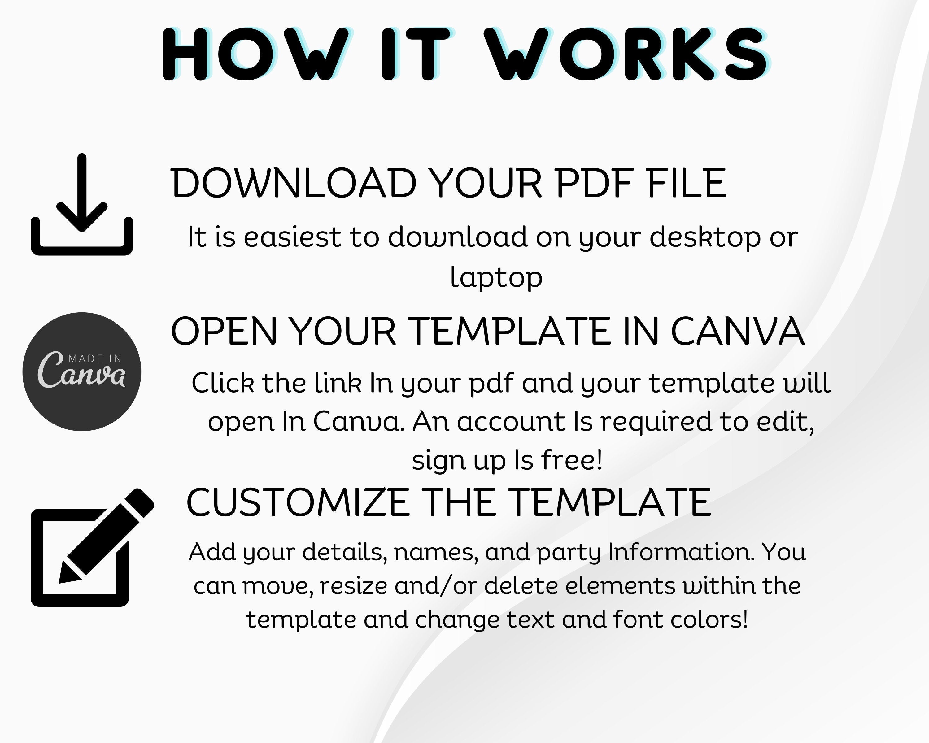 Talk Thirty To Me Invitation Template: Editable 30th Birthday (Digital File)