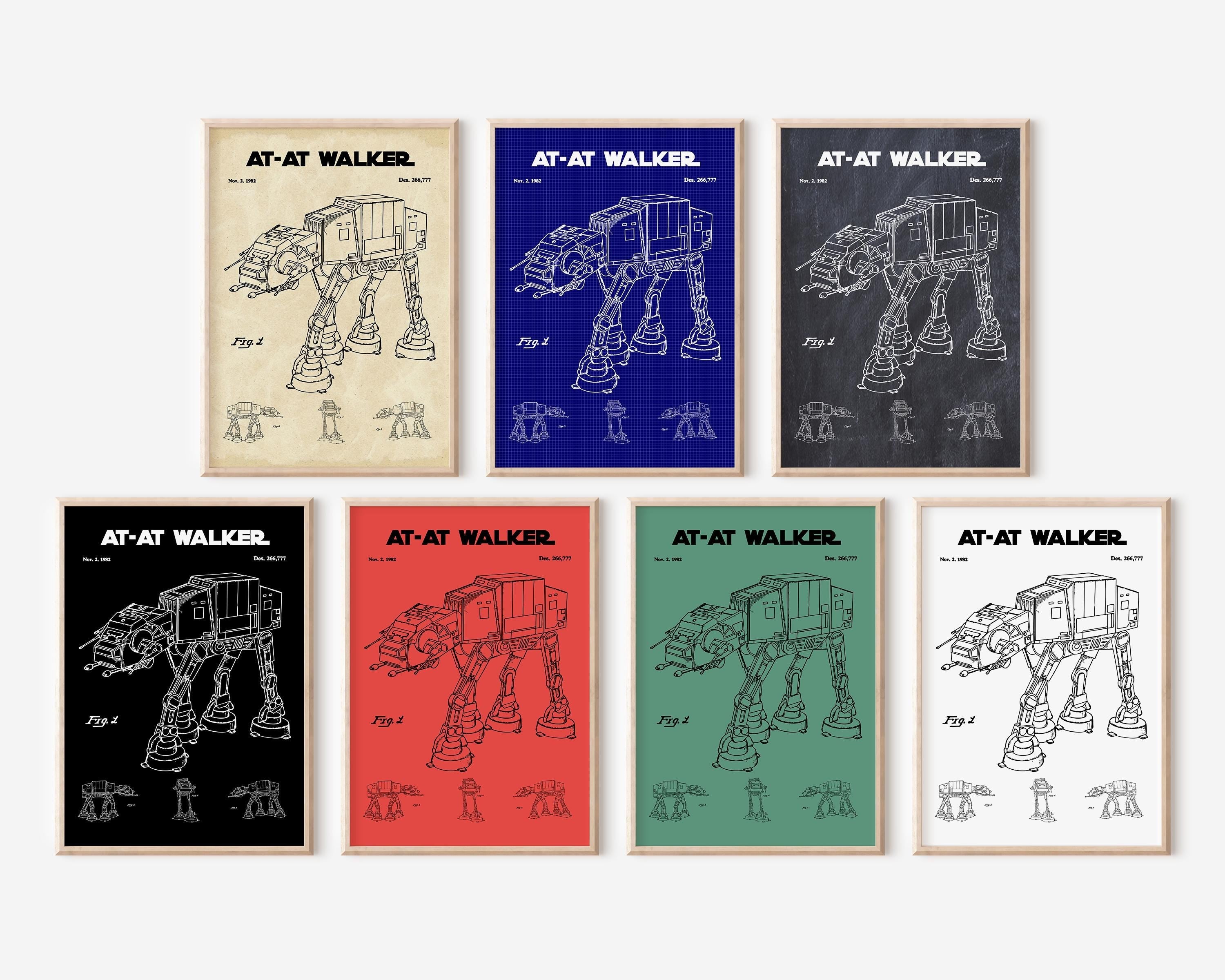 Star Wars Patent Art Prints: Vehicle Blueprint Set (Digital Download)