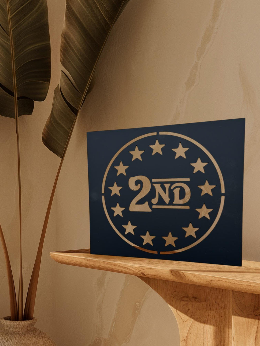 Betsy Ross 13 Star Stencil: Steel or Aluminum, 2nd Amendment