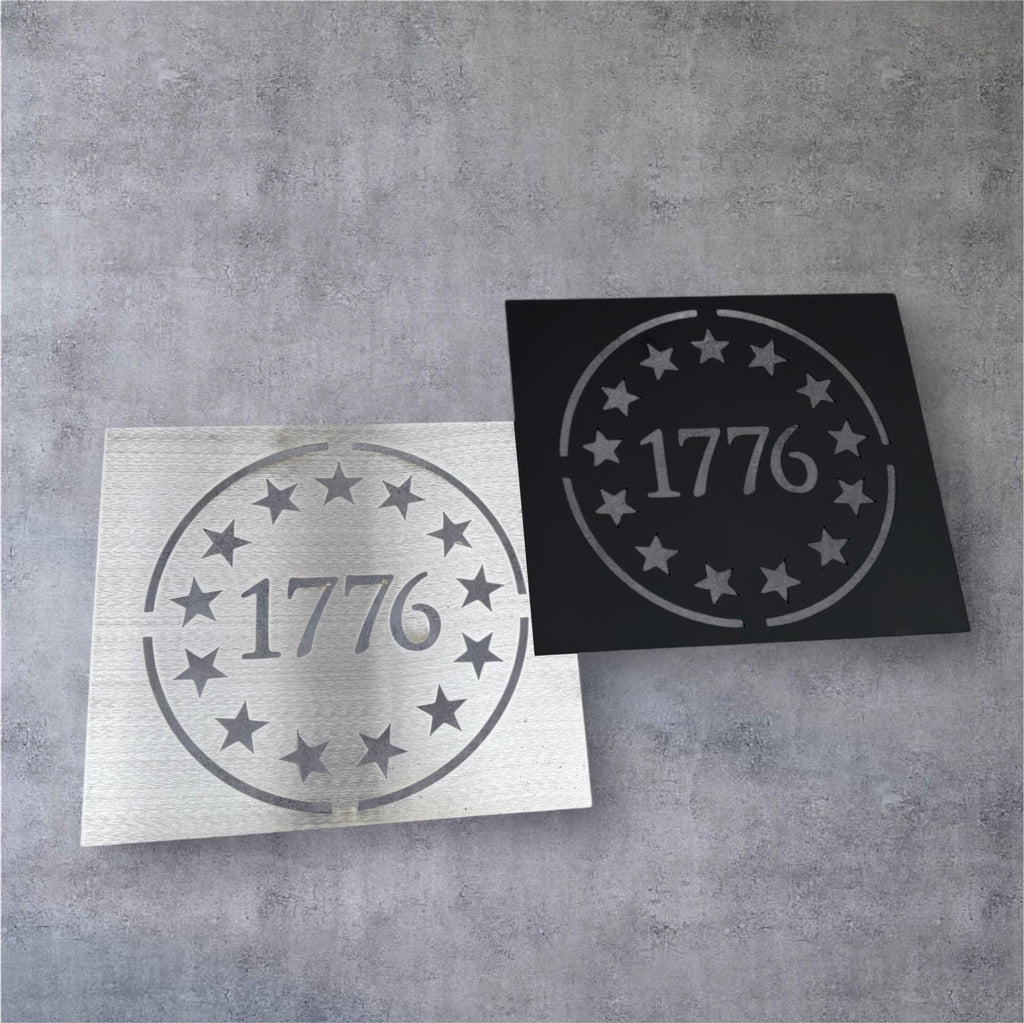 Betsy Ross 13 Star Stencil: Steel or Aluminum American Flag Maker