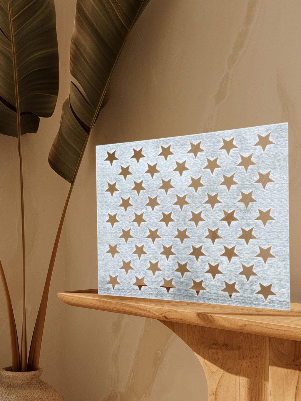 Metal Star Stencil for Wood American Flags: Steel or Aluminum