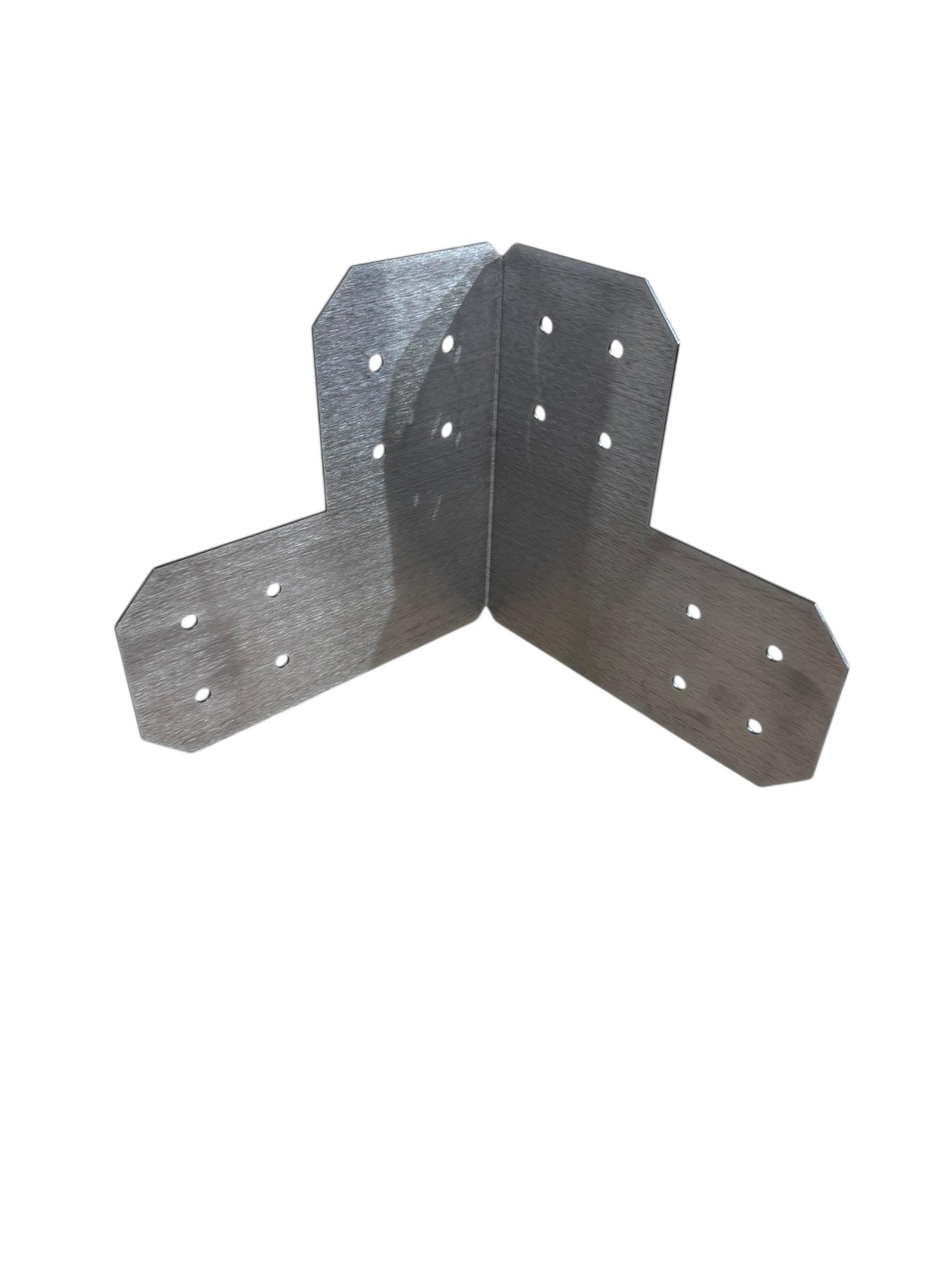 Chamfered Design Corner Bracket for 8" Post, 8x8 Corner Support Bracket, 8x8 Pergola Bracket, 8 inch Post Bracket, 8x8 Corner Bracket