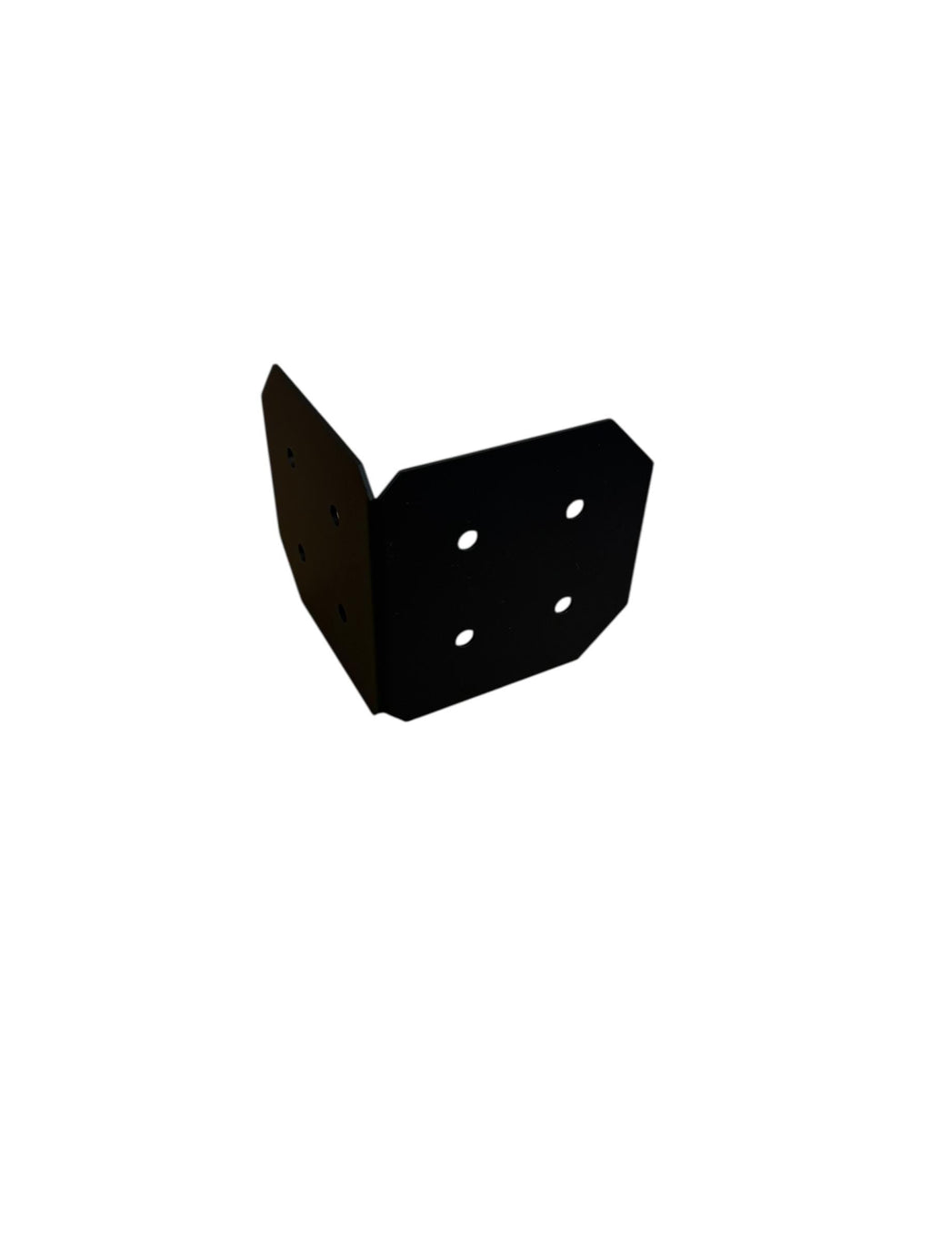 8x8 Chamfered 90 Degree Steel Bracket - Wood Post Pergola Support