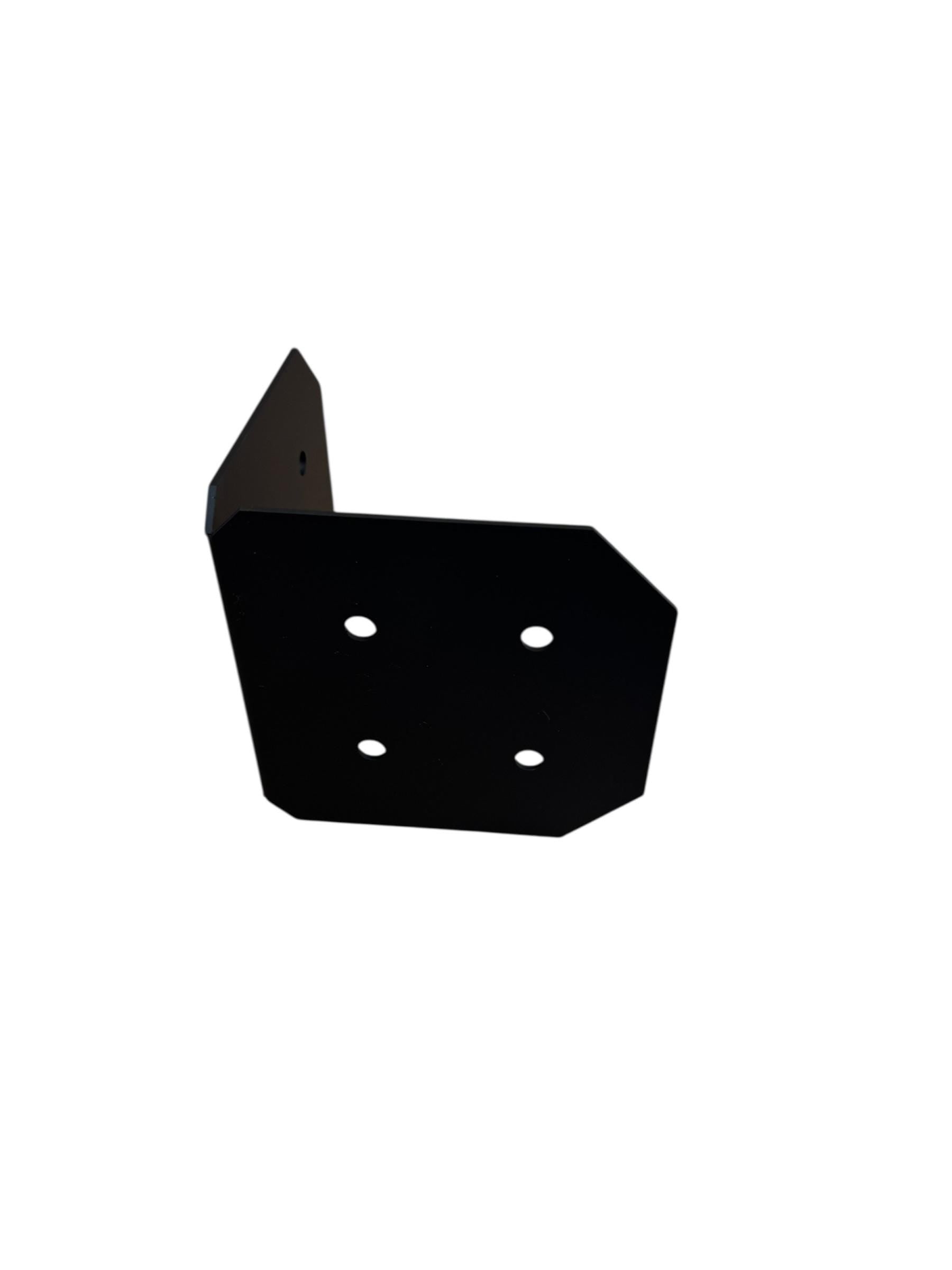 8x8 Chamfered 90 Degree Steel Bracket - Wood Post Pergola Support
