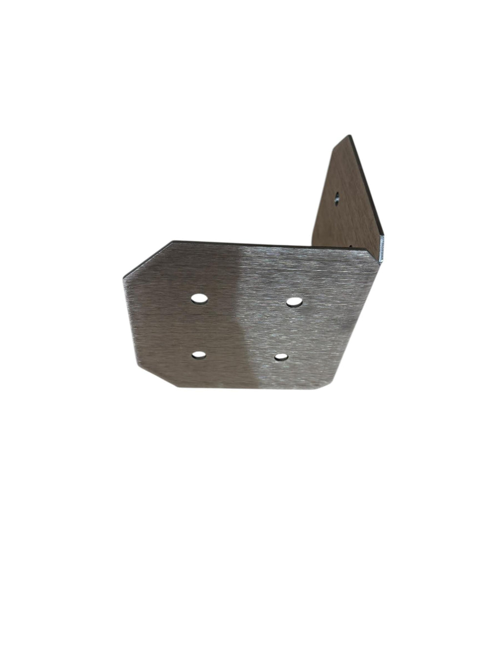 8x8 Chamfered 90 Degree Steel Bracket - Wood Post Pergola Support