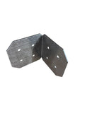 90 Degree Chamfered Angle Bracket for 6x6 Wood Post, 6x6 Angle Bracket, Wood Post Bracket, Angle Support Bracket, Pergola Bracket, Dog Eared