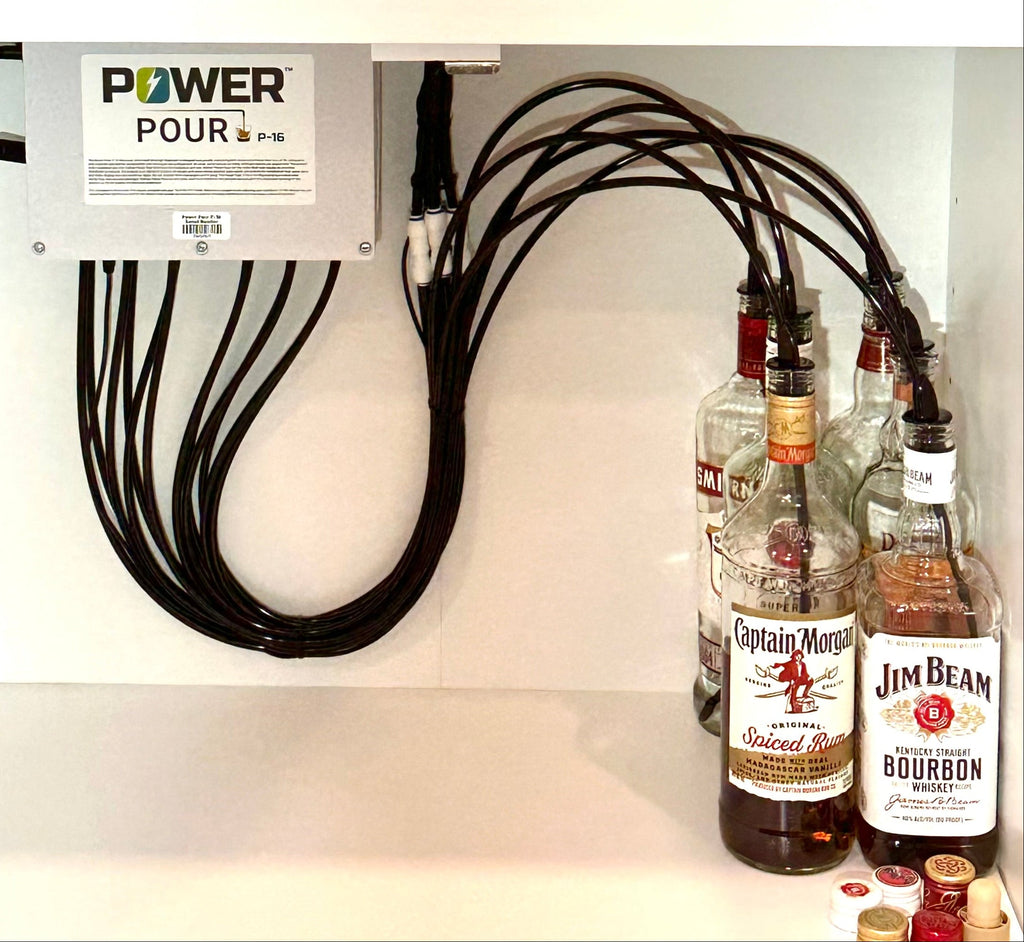 Power Pour Silver Countertop Smart Bar System